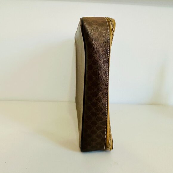 AUTHENTIC RARE CELINE MACADAM CANVAS AND LEATHER LAPTOP CASE VINTAGE MC97 ITALY - Picture 3 of 14